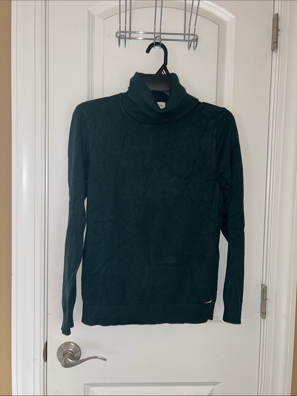 Calvin Klein Deep Green Turtleneck Sweater